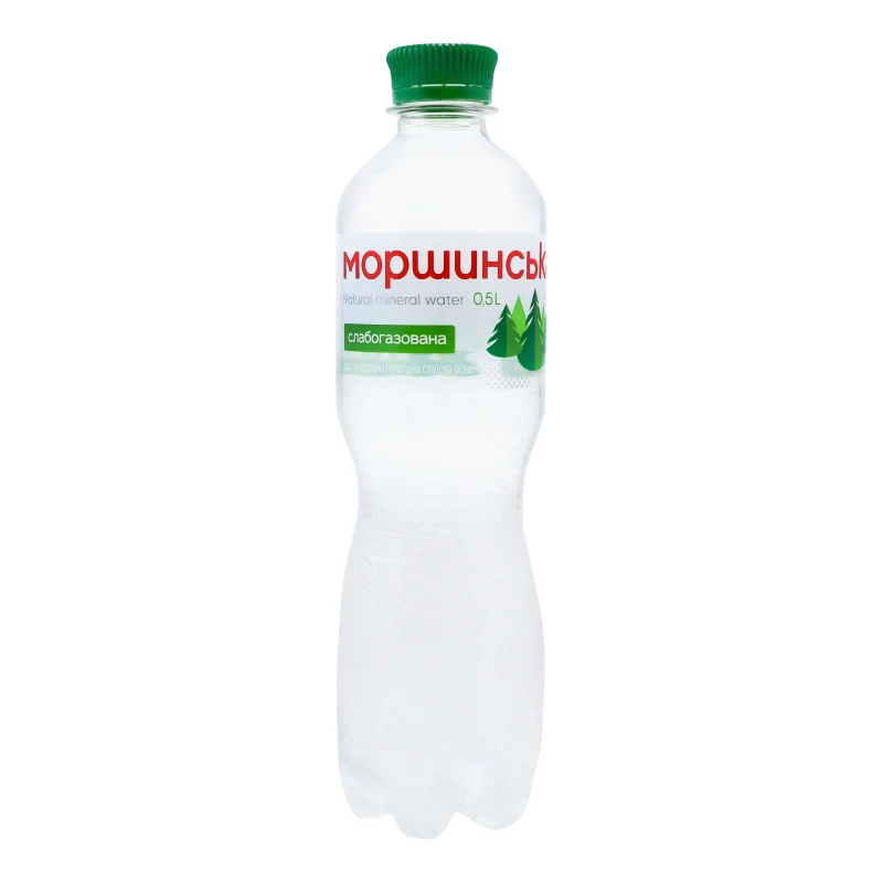 Вода Моршинська слабогазована 0,5 л